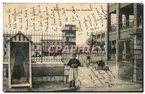 Tunisie Bizerte Cartes postales Caserne des zouaves