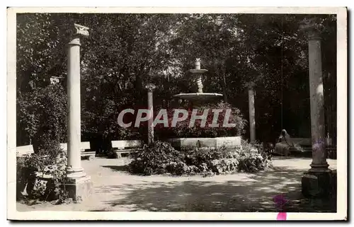 Tunisie Cartes postales Le barde La fontaine