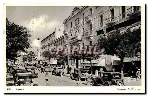 Tunisie Tunis Cartes postales avenue de France