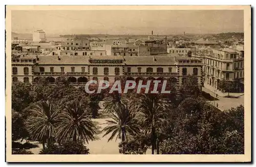 Tunisie Ansichtskarte AK Bizerte Square Marechal Foche et le grand hotel