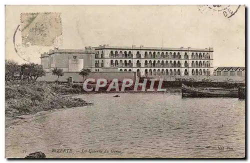 Tunisie Cartes postales Bizerte La caserne du genie