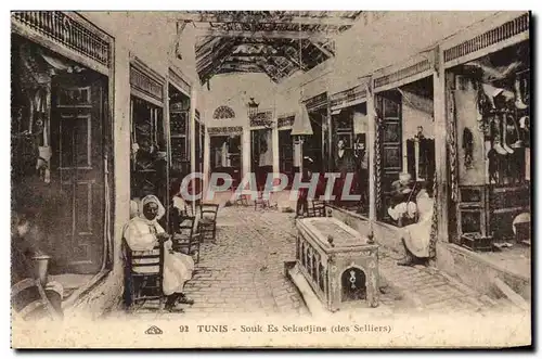 Tunisie Cartes postales Tunis Souk el Sekadjine