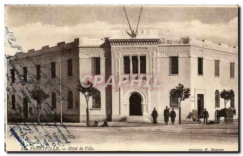 Tunisie Cartes postales Ferryville Hotel de ville