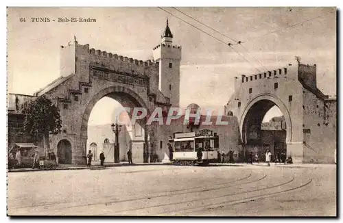 Tunisie Ansichtskarte AK Tunis Bab el Kadra