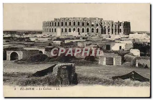 Tunisie Ansichtskarte AK el Djem Le colisee