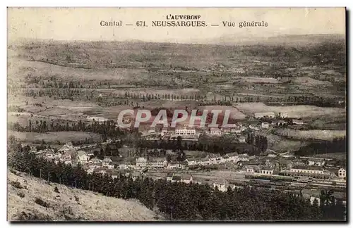 Cartes postales Neussargues Vue generale