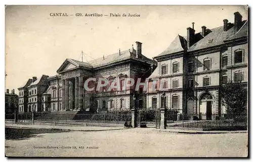 Ansichtskarte AK Cantal Aurillac Palais de justice