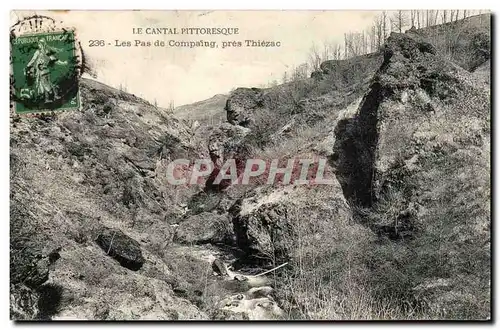 Cantal Cartes postales Les pas de Compaing pres Thiezac