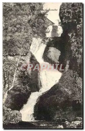 Cantal Cascade de la corniche Ansichtskarte AK Environs de Vic sur Cere