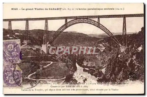 Ansichtskarte AK Le grand viaduc du Garabit L&#39arche parabolique centrale