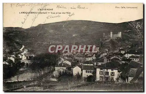 Cartes postales L&#39auvergne Laroquebrou Vue prise de l&#39Est