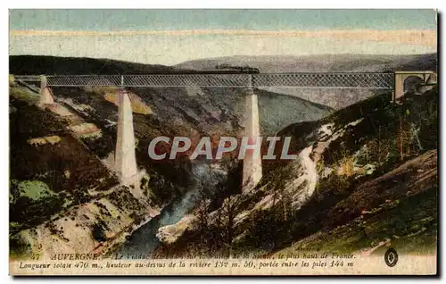 Auvergne Ansichtskarte AK Le viaduc des FAdes sur la Vallee de la Sioule