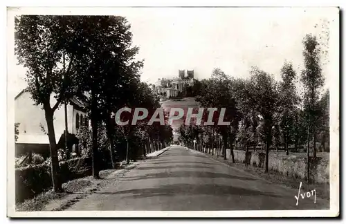 Auvergne Cartes postales Saint Flour La ville de la route de Massiac