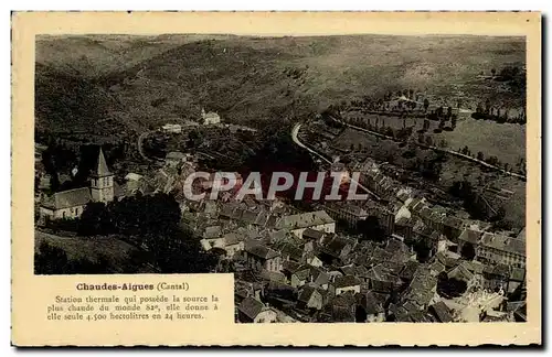 Auvergne Cantal Ansichtskarte AK Chaudes Aigues