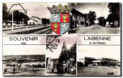 Moderne Karte Souvenir de Labenne (Landes)