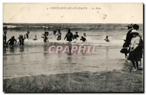 Cartes postales Vieux Boucau les Bains Le bain