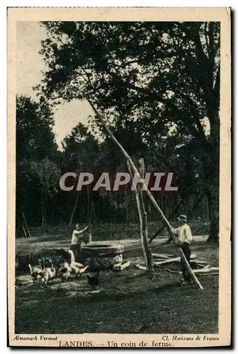 Cartes postales Les Landes Un coin de ferme