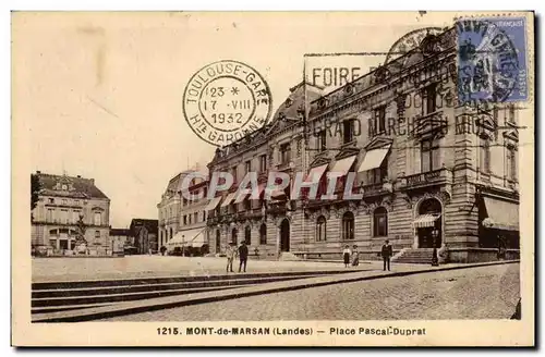Mont de Marsan Cartes postales Place Pascal Dupret