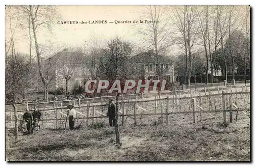 Castets les Landes Ansichtskarte AK Quartier de la poterie