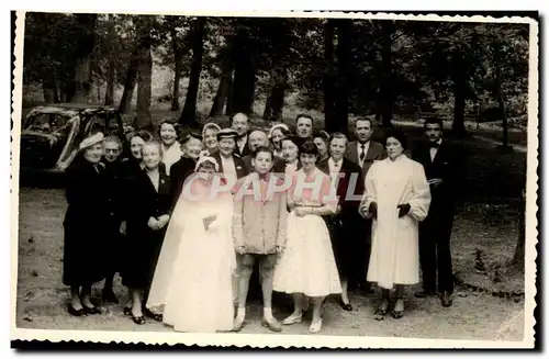 CARTE PHOTO Communion de Marie France a Dax