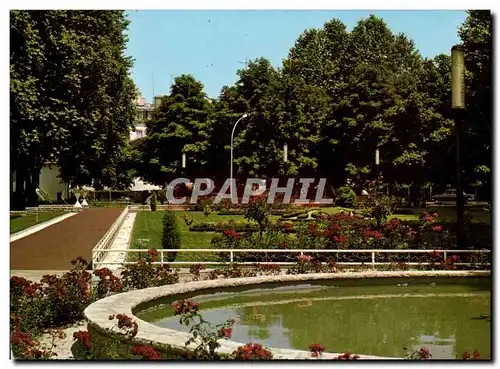 Cartes postales moderne Dax Les jardins fleuris sur le bord de l&#39Adour et le nouveau bassin