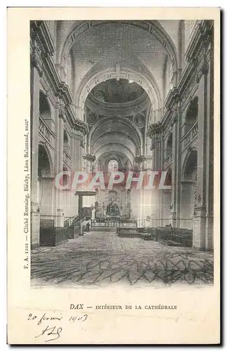 Dax Cartes postales Interieur de la cathedrale