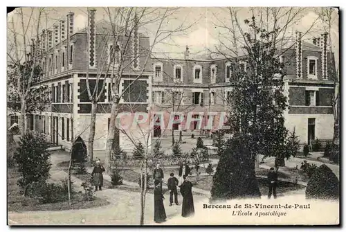 Cartes postales Berceau de St Vincent de Paul L'ecole apostolique