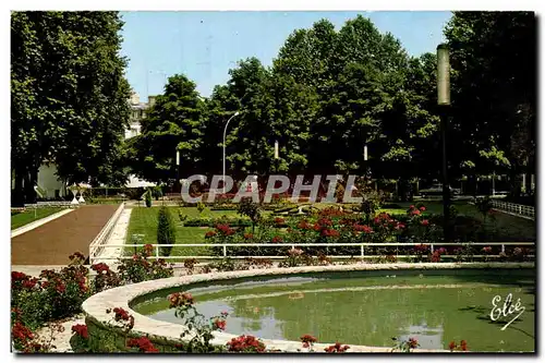 Dax Cartes postales moderne Les jardins fleuris sur le bord de l&#39Adour et le nouveau bassin
