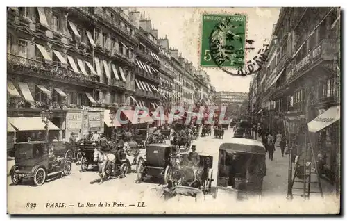 Paris Cartes postales La rue de la Paix