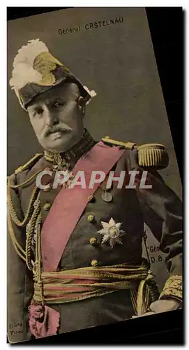 Cartes postales Generale Castelnau (militaria)