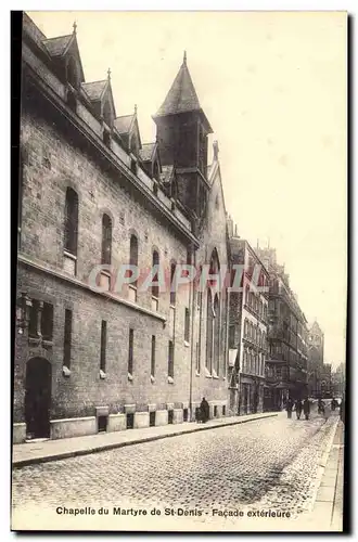 Paris Ansichtskarte AK Chapelle du martyre de st Denis Facade exterieure