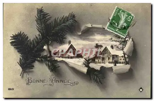 Cartes postales Fantaisie Bonne annee