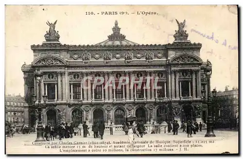 Paris Cartes postales Opera