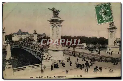 Paris Cartes postales Pont Alexandre