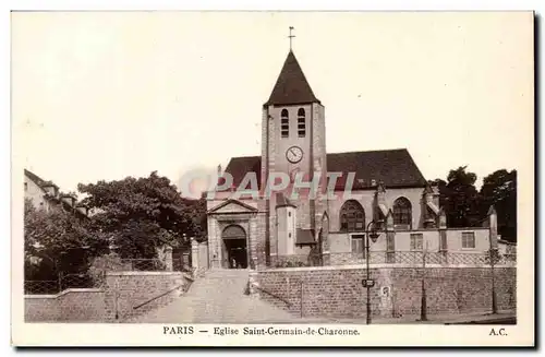 Paris Cartes postales Eglise Saint Germain de Charonne