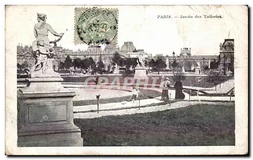 Paris Cartes postales Jardin des Tuileries