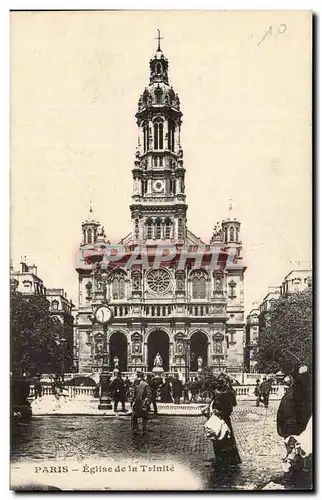 Paris Ansichtskarte AK Eglise de la TRinite