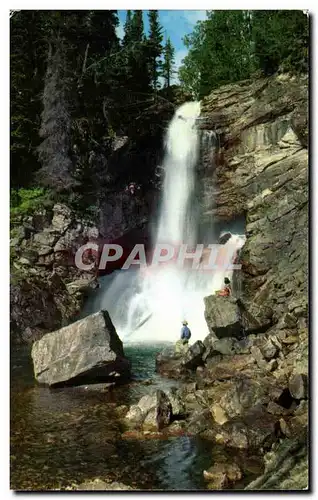 Californie Trick falls Cartes postales moderne National park mountains