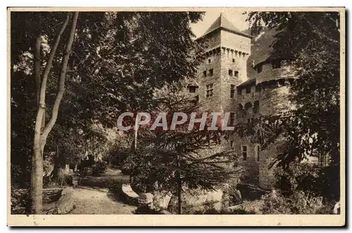 Gorges du Tarn Cartes postales Chateau de la Caze vu de la route