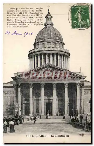 Paris Cartes postales Le Pantheon