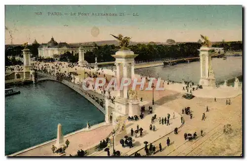 Paris Cartes postales Pont Alexandre III