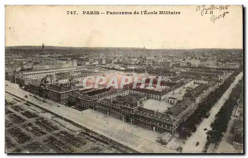 Paris Ansichtskarte AK Panorama de l&#39Ecole militaire