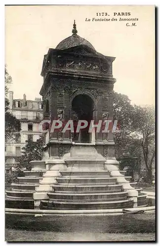 Paris Cartes postales La fontaine des Innocents