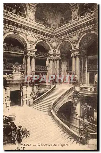 Paris Cartes postales Escalier de l&#39opera