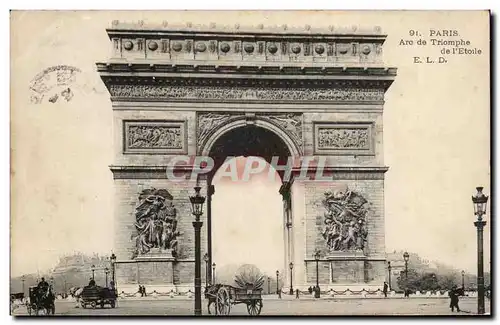 Paris Cartes postales Arc de triomphe de l&#39Etoile