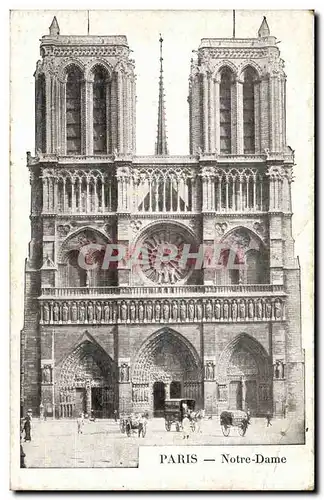 Paris Cartes postales Notre Dame