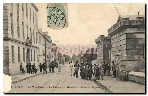 Caen Ansichtskarte AK La Maladrerie La caserne Moulins Route de Bayeux