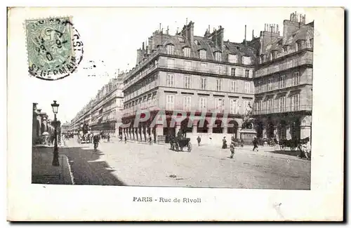 Paris Cartes postales Rue de Rivoli