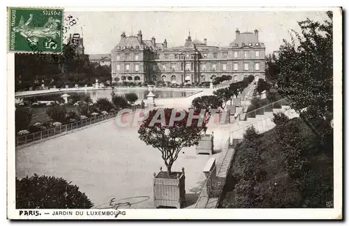 Paris Cartes postales Jardin du Luxembourg