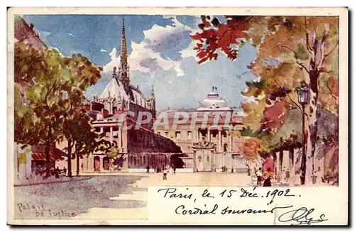 Paris Cartes postales Palais de Justice